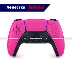 Геймпад DualSense Nova Pink с лепестками RISE4